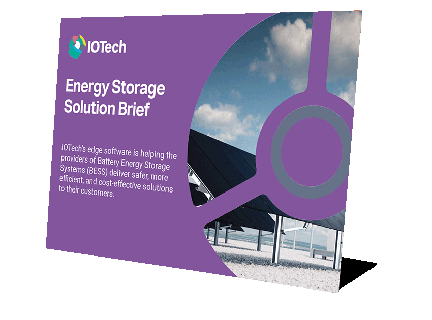 Battery energy Storage Systems Solutions Brief | IOTech Systems, Edge Software Platforms
