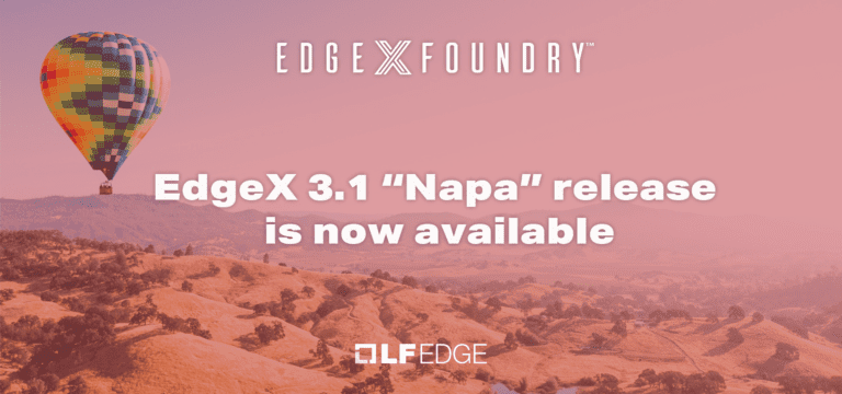 EdgeX Newest Version 'Napa'